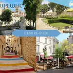 047- T2 Proche Mbs, 4pers, Wifi, Parking, Jardinet * Montpellier