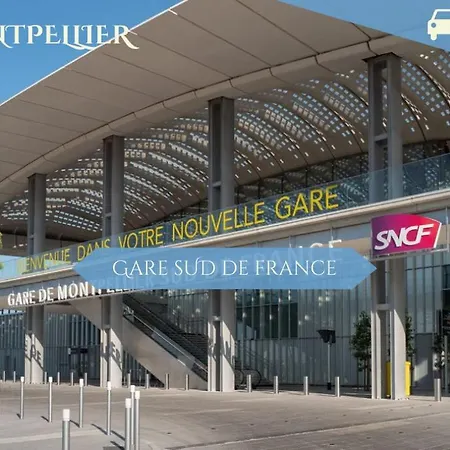 047- T2 Proche Mbs, 4pers, Wifi, Parking, Jardinet Montpellier