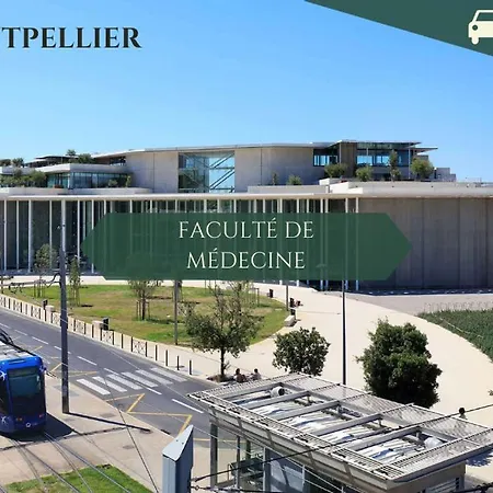 047- T2 Proche Mbs, 4pers, Wifi, Parking, Jardinet Apartment