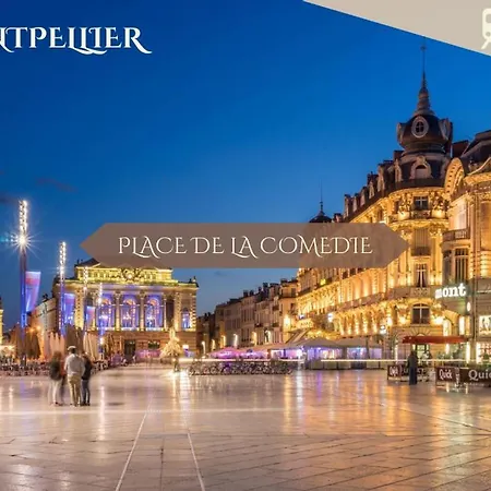 047- T2 Proche Mbs, 4pers, Wifi, Parking, Jardinet Apartment Montpellier