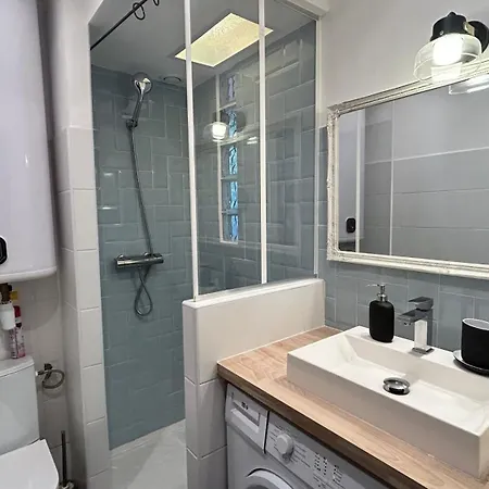 047- T2 Proche Mbs, 4pers, Wifi, Parking, Jardinet *