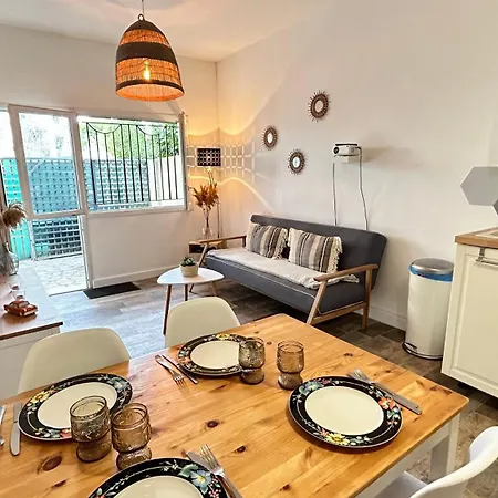 047- T2 Proche Mbs, 4pers, Wifi, Parking, Jardinet Montpellier